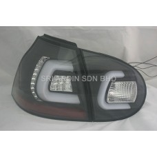 Volkswagen Golf 5 03-08 Black Face Light Bar LED Tail Lamp